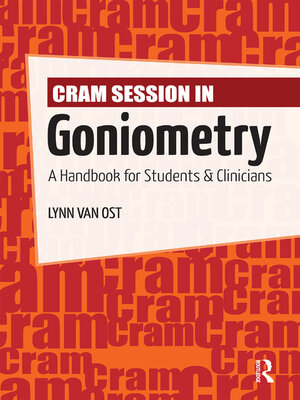 cover image of Cram Session in Goniometry